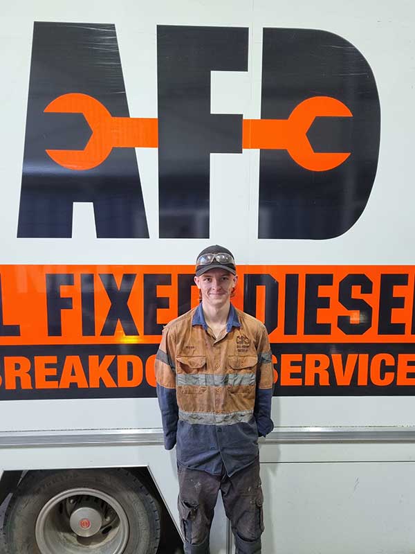 ryan afd heavy diesel mechanic sunshine coast